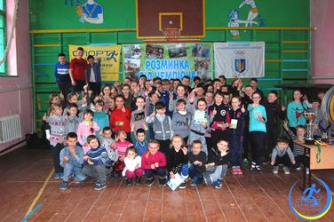 В Гощанському районі діти зустрілися з учасницею Олімпійських ігор