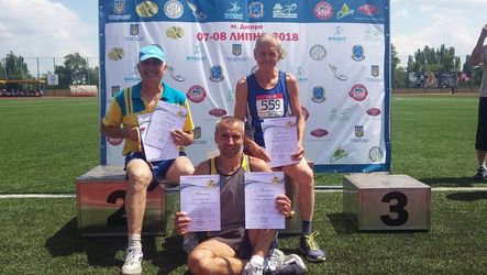 Вдалий виступ рівненських ветеранів на чемпіонаті України з легкої атлетики