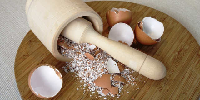 Яєчна шкаралупа – відмінний дренаж та джерело кальцію для домашніх квітів