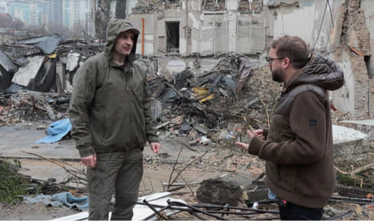 «Київ знову може стати мішенню для російських сухопутних військ», – Кличко в інтерв’ю Bild