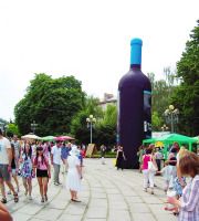 8 червня в Рівному вперше було проведено фестиваль вина та сиру