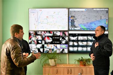 Віталій Коваль відвідав Штаб з ліквідації наслідків надзвичайних ситуацій в Рівненській області
