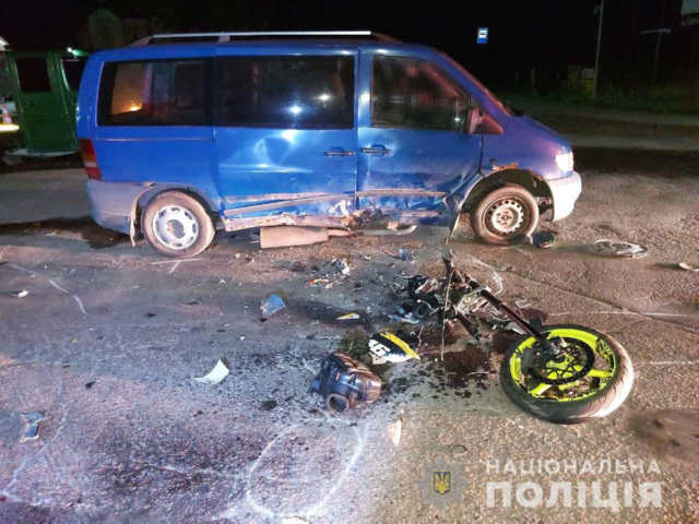 Смертельна автопригода у Сарнах: загинув мотоцикліст