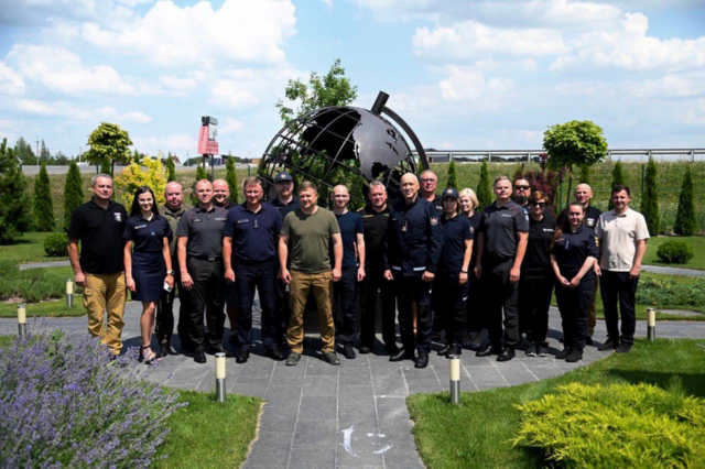 Рівненщину відвідали керівники пожежно-рятувальних служб з Європейських країн