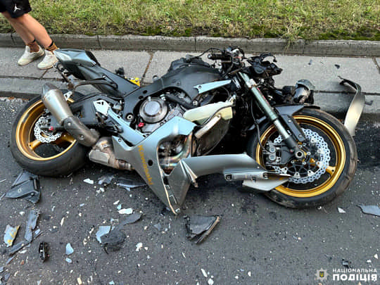 У Рівному в ДТП постраждав мотоцикліст