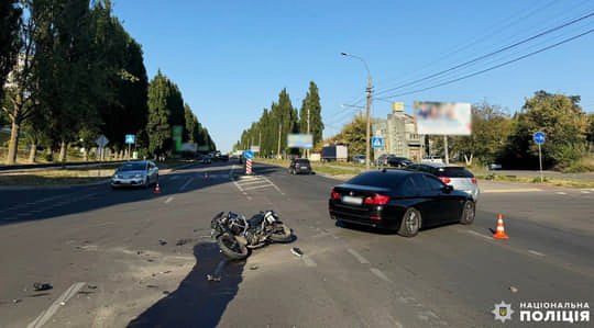 ДТП у Рівному: травмувався неповнолітній мотоцикліст