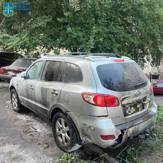 У Рівному судитимуть паліїв автівок військовослужбовців