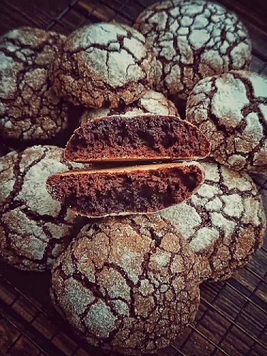 Шоколадне печиво «Кракелюр»